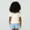 Camiseta de manguitos cortos con bolsillo tipo «Garden» para niña (niños pequeños/niños/jóvenes)