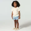 Camiseta de manguitos cortos con bolsillo tipo «Garden» para niña (niños pequeños/niños/jóvenes)