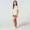 Camiseta de manguitos cortos con bolsillo tipo «Garden» para niña (niños pequeños/niños/jóvenes)