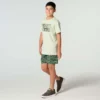 Camiseta de manguitos cortos con ciervo para niño (niños/jóvenes)