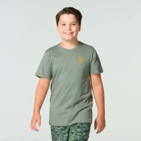 Camiseta de manguitos cortos con motivos de perros para niño (niños/jóvenes)