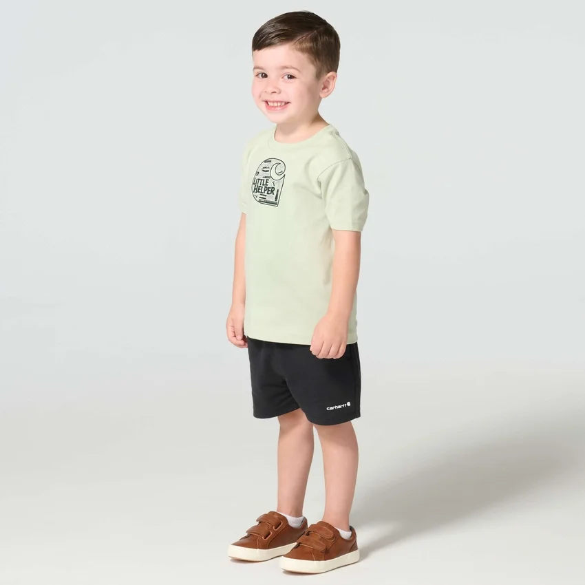 Camiseta de manguitos cortos «Little Helper» para niño (niños pequeños/bebés)