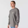 Camiseta de manguitos largos «Force Irvine Fr» para hombre, con tecnología de absorción de la humedad y logotipo del águila - Camisas ignífugas