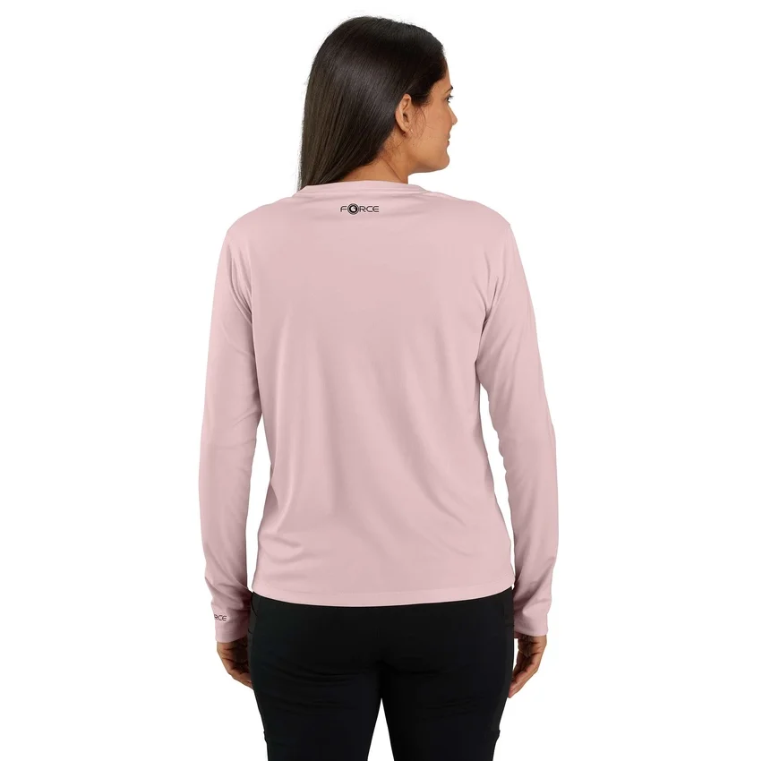 Camiseta de manguitos largos ligera Force Sun Defender UPF 50+ para mujer - Camisas de protección solar