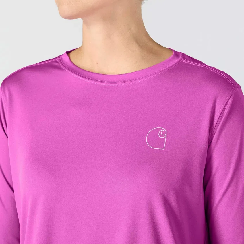 Camiseta de manguitos largos ligera Force Sun Defender UPF 50+ para mujer - Camisas de protección solar