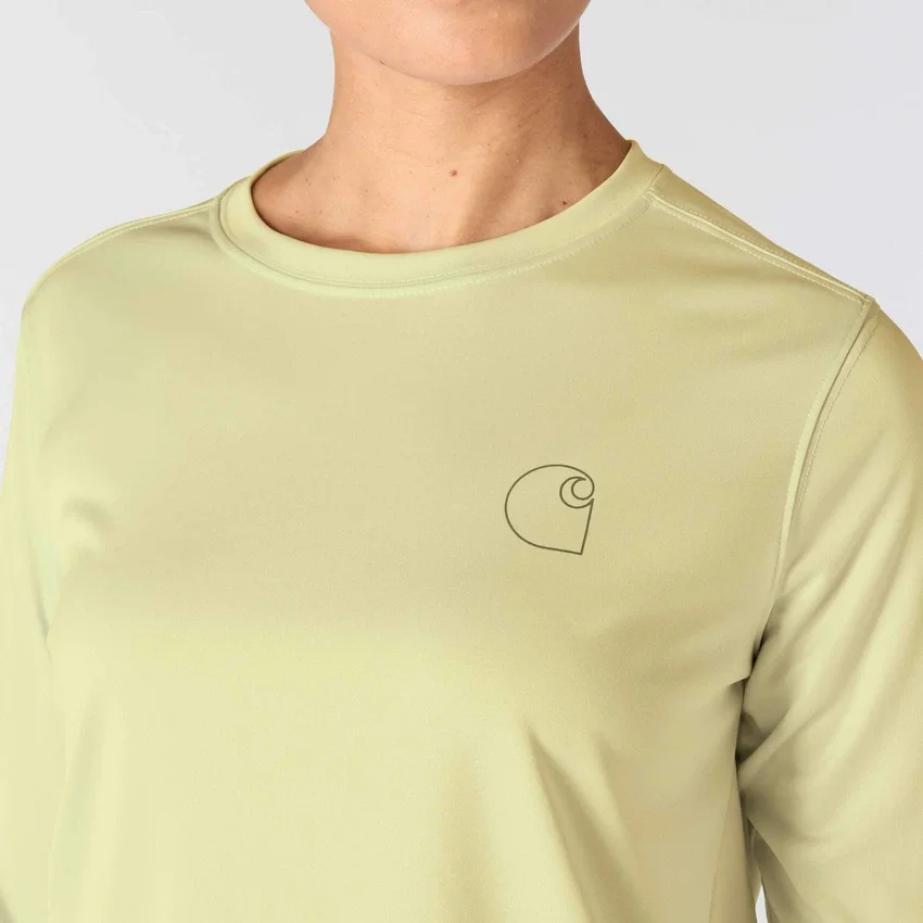 Camiseta de manguitos largos ligera Force Sun Defender UPF 50+ para mujer - Camisas de protección solar