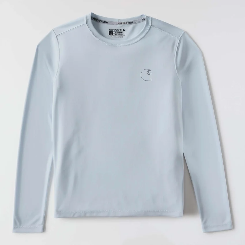Camiseta de manguitos largos ligera Force Sun Defender UPF 50+ para mujer - Camisas de protección solar