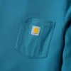 Camiseta de manguitos largos para hombre Force con bolsillo y tejido que absorbe la humedad