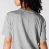 Camiseta de mujer de Tencel, corte holgado, ligera, con jerséis de cuello redondo y bolsillo