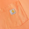 Camiseta de mujer de Tencel, corte holgado, ligera, con jerséis de cuello redondo y bolsillo