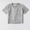 Camiseta de mujer de Tencel, corte holgado, ligera, con jerséis de cuello redondo y bolsillo