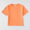 Camiseta de mujer de Tencel, corte holgado, ligera, con jerséis de cuello redondo y bolsillo