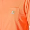 Camiseta de mujer de Tencel, corte holgado, manguitos largos, jerséis de cuello redondo y bolsillo