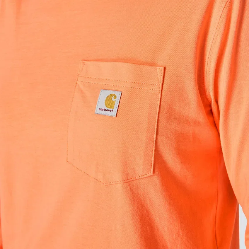 Camiseta de mujer de Tencel, corte holgado, manguitos largos, jerséis de cuello redondo y bolsillo