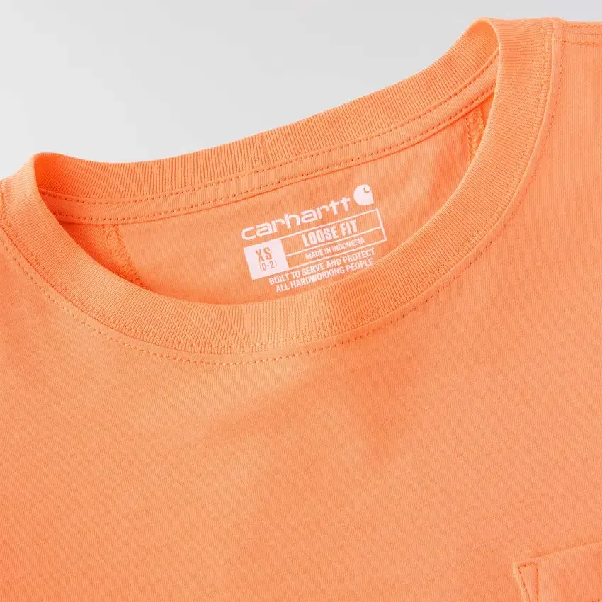 Camiseta de mujer de Tencel, corte holgado, manguitos largos, jerséis de cuello redondo y bolsillo