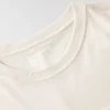 Camiseta de mujer de Tencel, corte holgado, manguitos largos, jerséis de cuello redondo y bolsillo