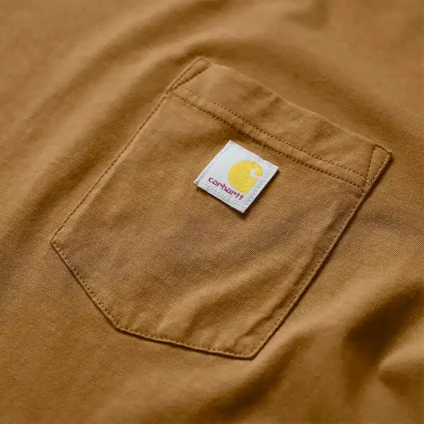 Camiseta de mujer de Tencel, corte holgado, manguitos largos, jerséis de cuello redondo y bolsillo