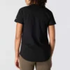 Camiseta de mujer Force de corte holgado con bolsillos y tejido transpirable