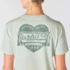 Camiseta de mujer Irvine de corte holgado con estampado Heritage Heart