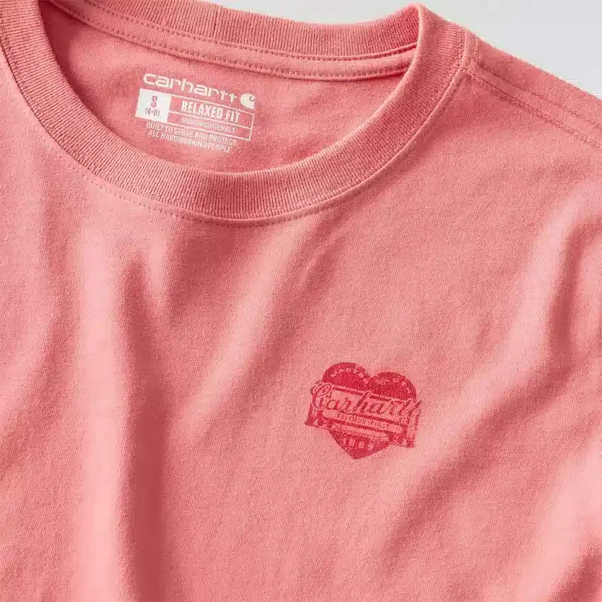 Camiseta de mujer Irvine de corte holgado con estampado Heritage Heart