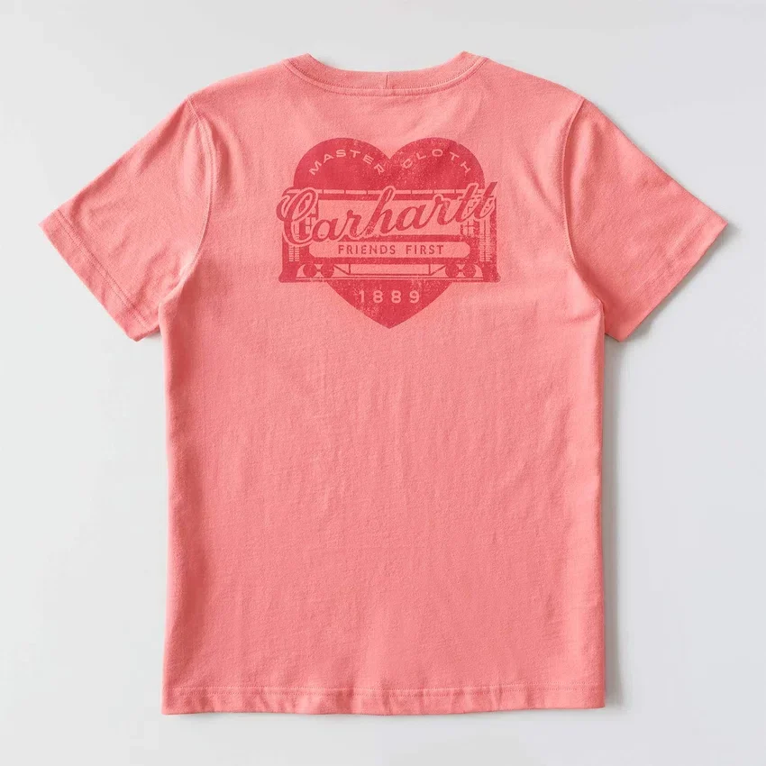 Camiseta de mujer Irvine de corte holgado con estampado Heritage Heart