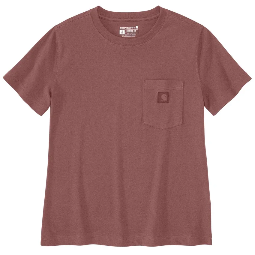 Camiseta de mujer Irvine de corte holgado y transpirable con bolsillos