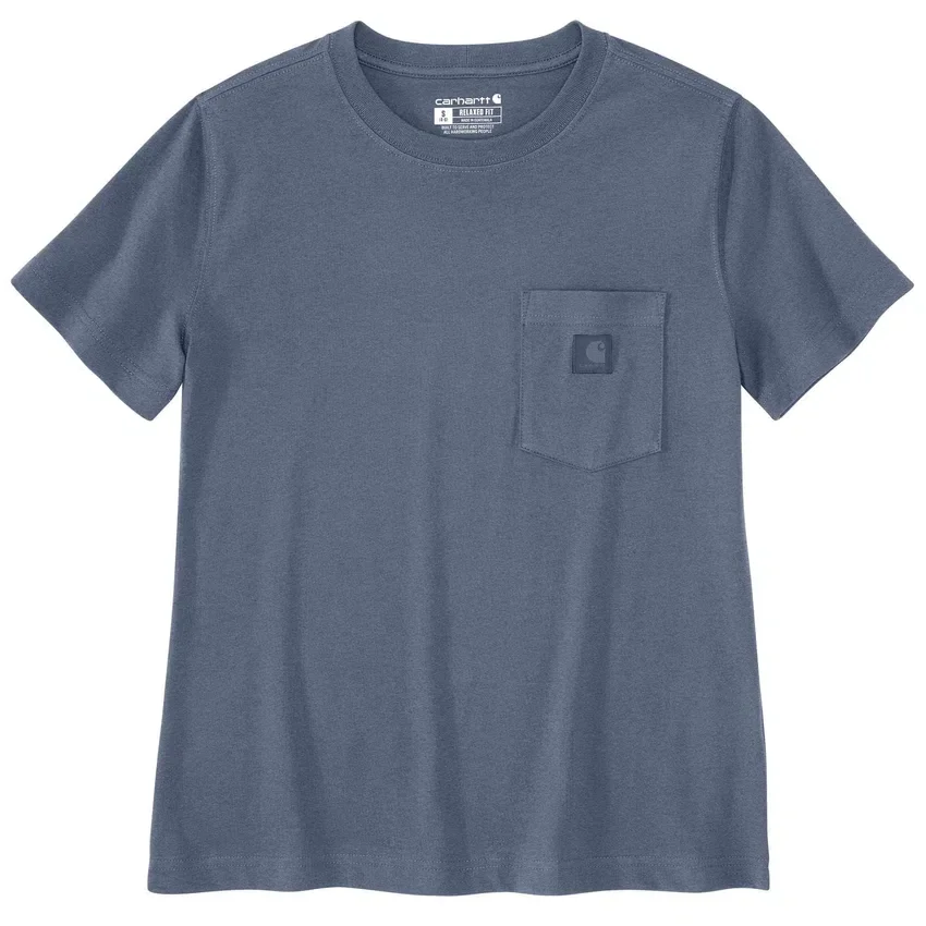 Camiseta de mujer Irvine de corte holgado y transpirable con bolsillos