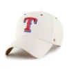 Camiseta «Gorras Clean Up» sin teñir de los Rangers de Texas de 1947