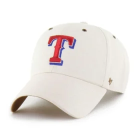 Camiseta «Gorras Clean Up» sin teñir de los Rangers de Texas de 1947