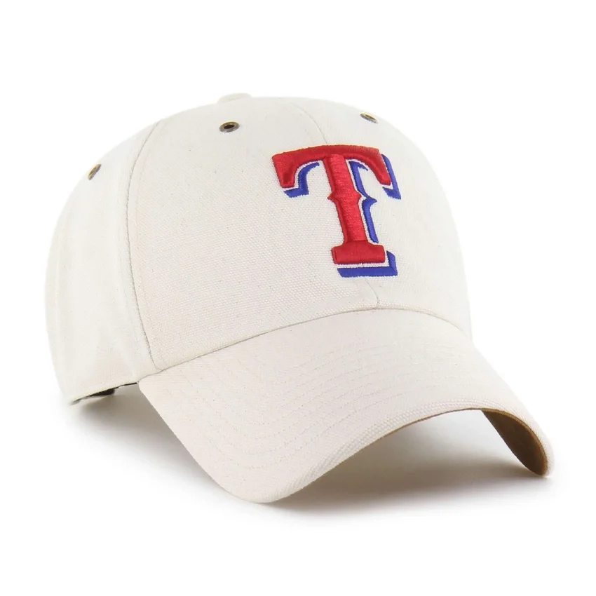 Camiseta «Gorras Clean Up» sin teñir de los Rangers de Texas de 1947