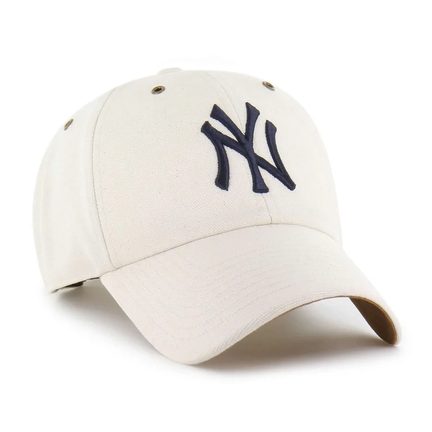 Camiseta «Gorras Clean Up» sin teñir de los Yankees de Nueva York de 1947