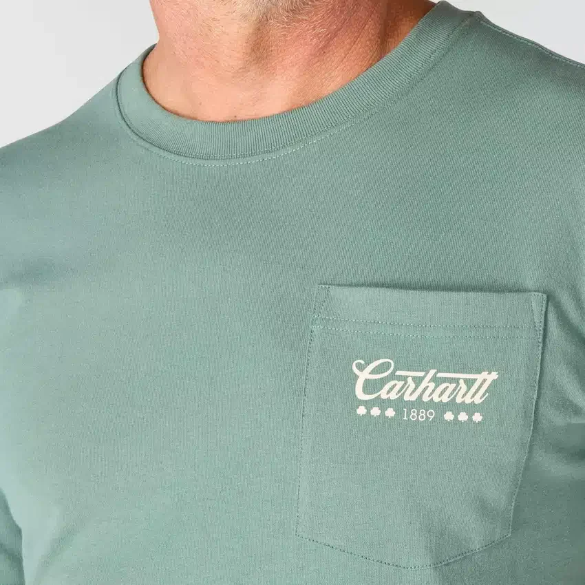 Camiseta gráfica «Luck» de corte holgado para hombre de Dearborn - Camisa del Día de San Patricio