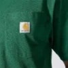 Camiseta icónica K87 de corte holgado y tejido grueso con bolsillo para hombre