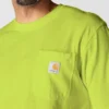 Camiseta icónica K87 de corte holgado y tejido grueso con bolsillo para hombre