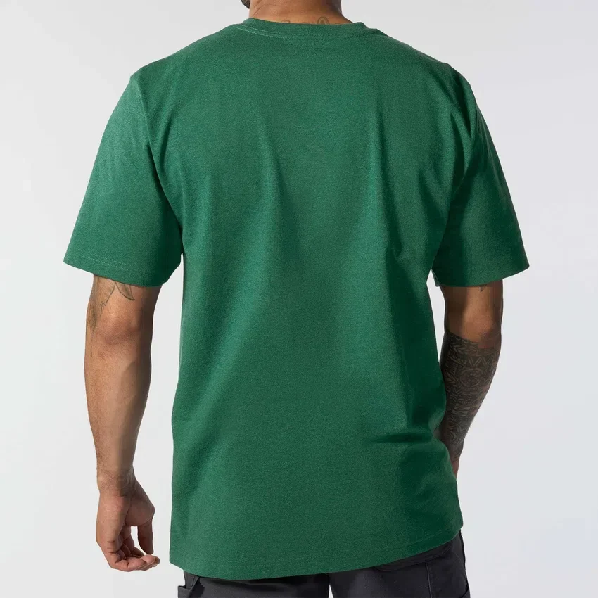 Camiseta icónica K87 de corte holgado y tejido grueso con bolsillo para hombre