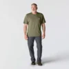 Camiseta icónica K87 de corte holgado y tejido grueso con bolsillo para hombre