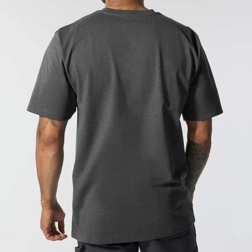 Camiseta icónica K87 de corte holgado y tejido grueso con bolsillo para hombre