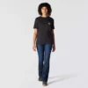 Camiseta icónica K87 de corte holgado y tejido grueso con bolsillos para mujer