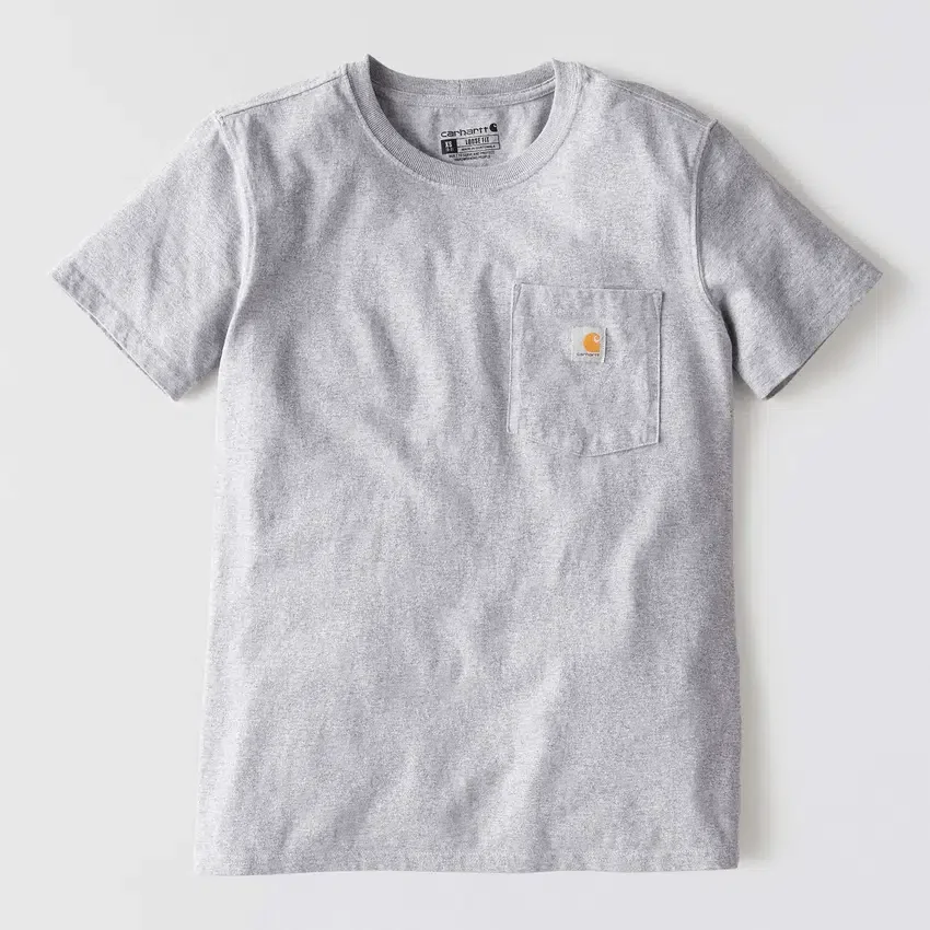 Camiseta icónica K87 de corte holgado y tejido grueso con bolsillos para mujer