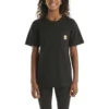 Camiseta infantil de manguitos cortos con bolsillo (niños pequeños/niños/jóvenes)