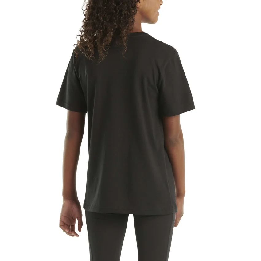 Camiseta infantil de manguitos cortos con bolsillo (niños pequeños/niños/jóvenes)