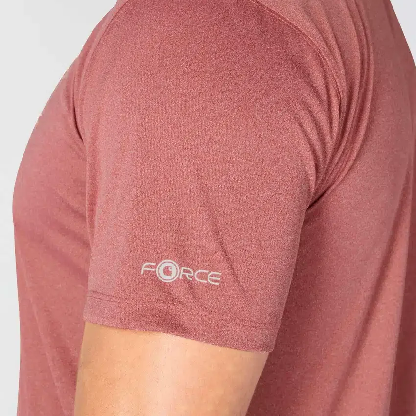 Camiseta ligera para hombre Force Sun Defender con protección UPF 50+ y tecnología de absorción de la humedad - Camisas de protección solar