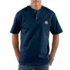 Camiseta panadera de hombre Dearborn, corte holgado y tejido grueso, con bolsillo