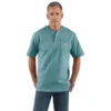 Camiseta panadera de hombre Dearborn, corte holgado y tejido grueso, con bolsillo