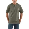 Camiseta panadera de hombre Dearborn, corte holgado y tejido grueso, con bolsillo