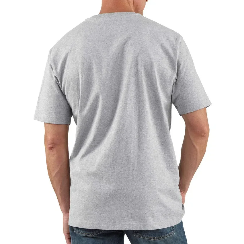 Camiseta panadera de hombre Dearborn, corte holgado y tejido grueso, con bolsillo
