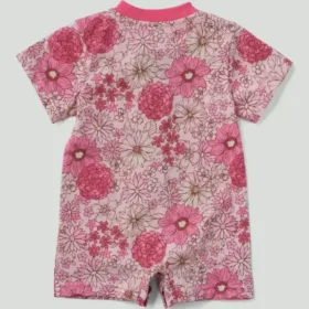 Camiseta panadera de manguitos cortos con bolsillo para niña (bebé)