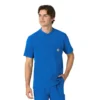 Camiseta panadera Henley para hombre Force Cross-Flex