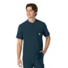 Camiseta panadera Henley para hombre Force Cross-Flex