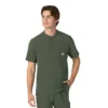 Camiseta panadera Henley para hombre Force Cross-Flex